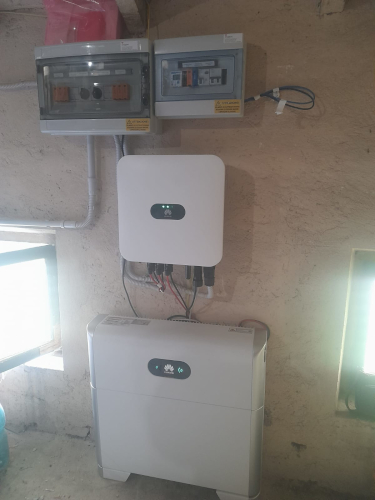 Batteria inverter e quadri
