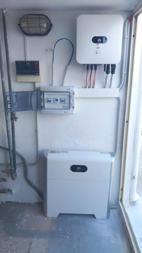 Batteria inverter e quadri