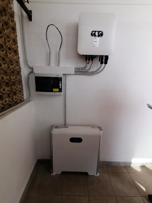 Batteria inverter e quadri